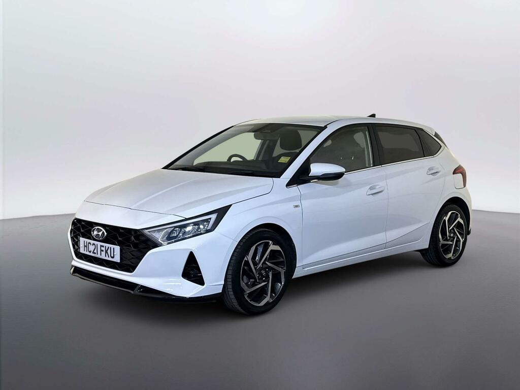 Hyundai I20 1.0 T-gdi Mhev Premium Hatchback Hybrid White #4