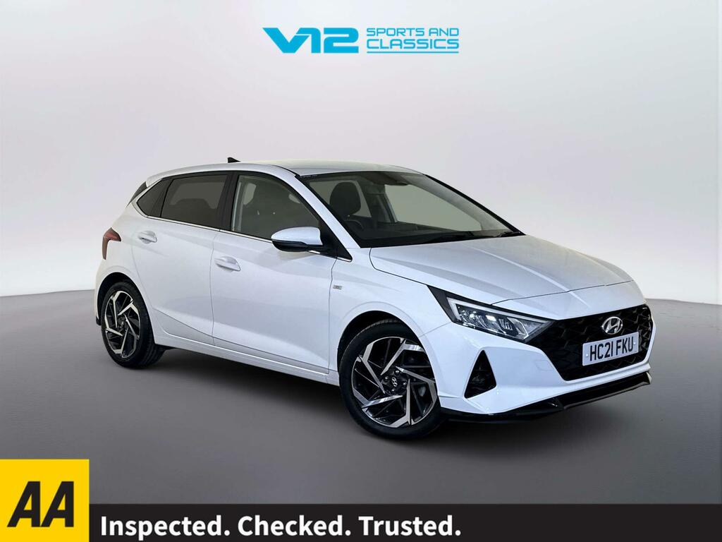 Hyundai I20 1.0 T-gdi Mhev Premium Hatchback Hybrid White
