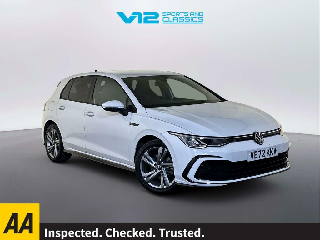 Volkswagen Golf 1.5 Tsi R-line Hatchback Euro 6 White