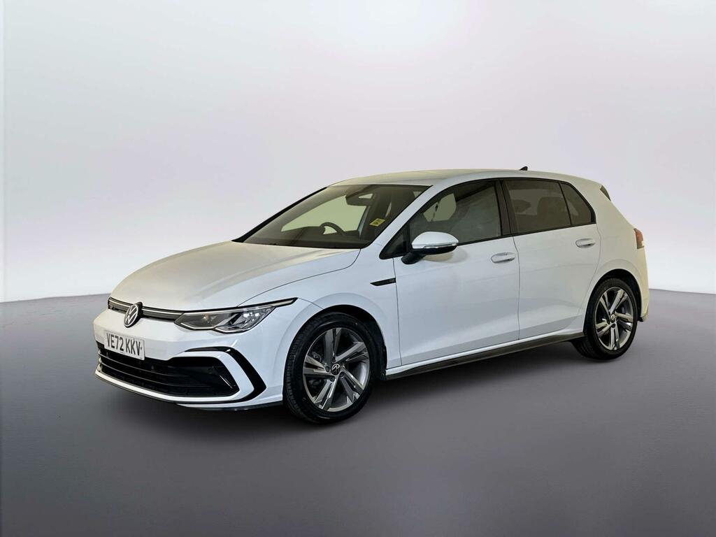 Volkswagen Golf 1.5 Tsi R-line Hatchback Euro 6 VE72KKV White #4