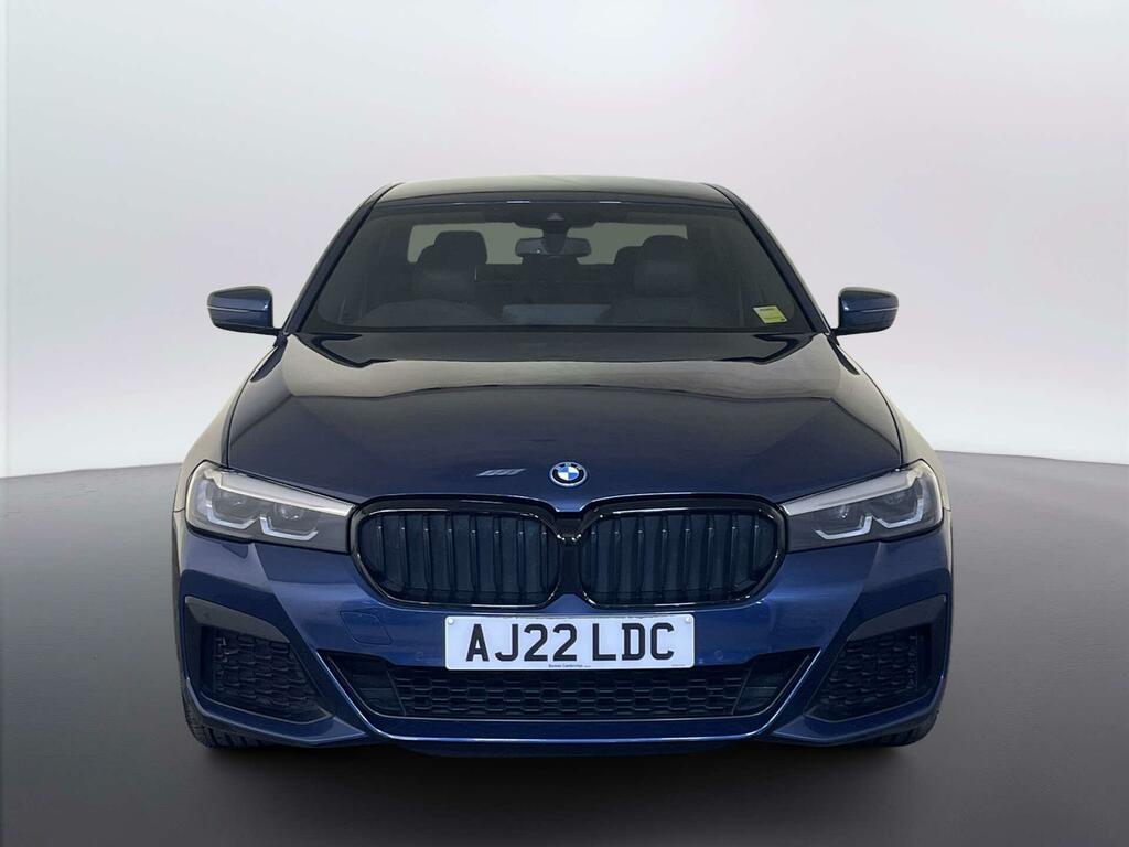BMW 5 Series 2.0 530E 12Kwh M Sport Saloon Plug-in H Blue #3