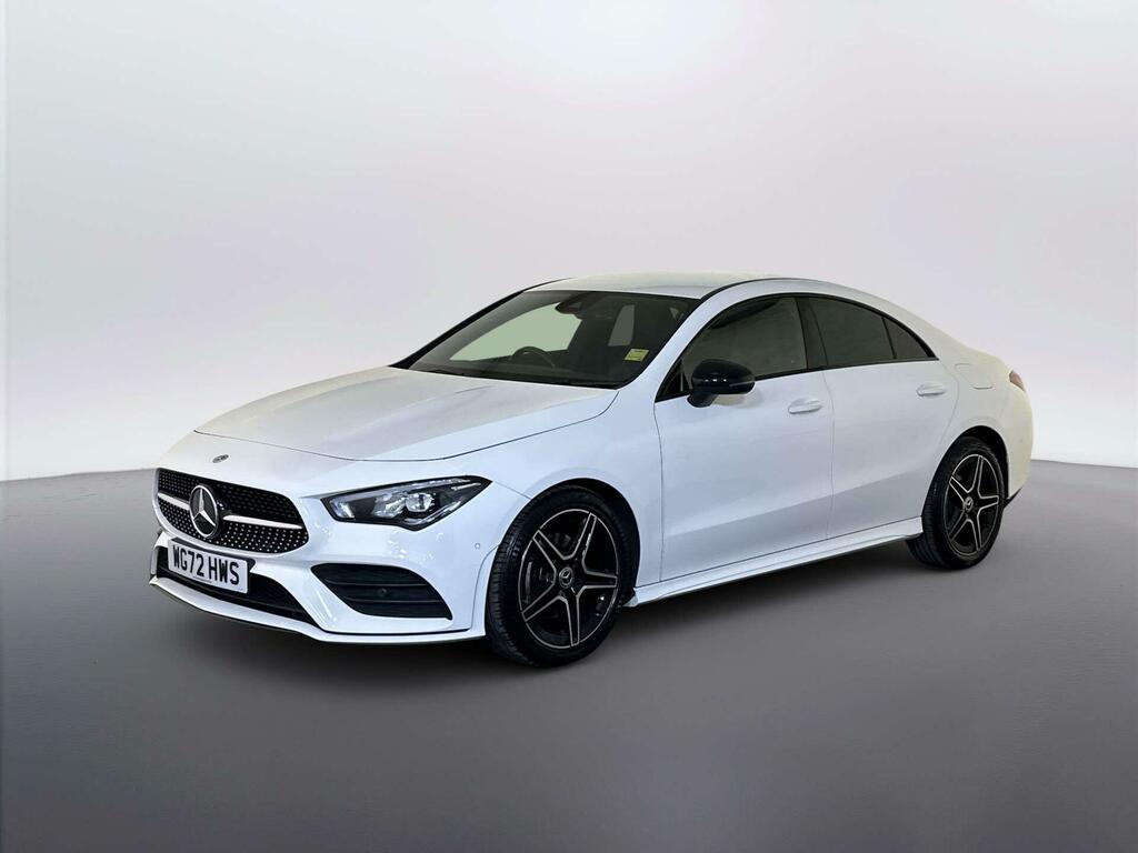 Mercedes-Benz CLA Class 1.3 Cla180 Amg Line Executive Coupe 7 White #4