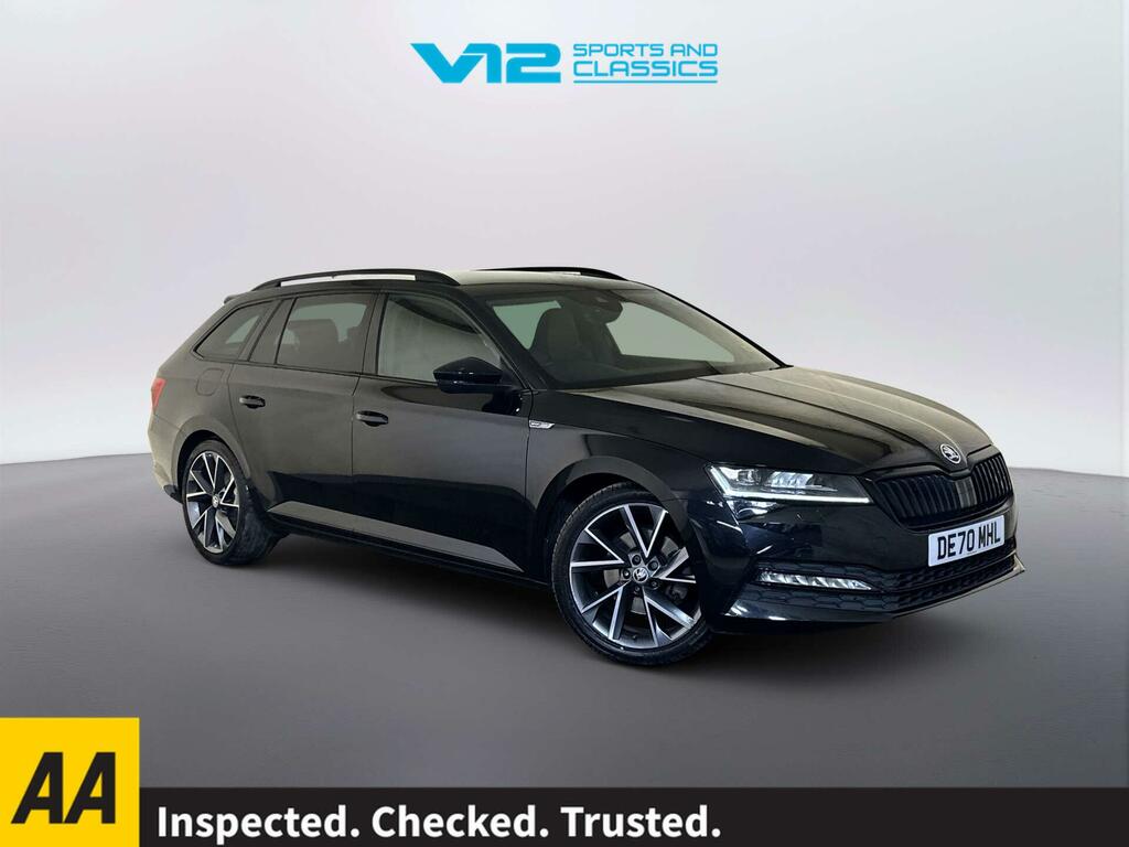 Skoda Superb 2.0 Tsi Sportline Plus Estate Dsg Euro Black