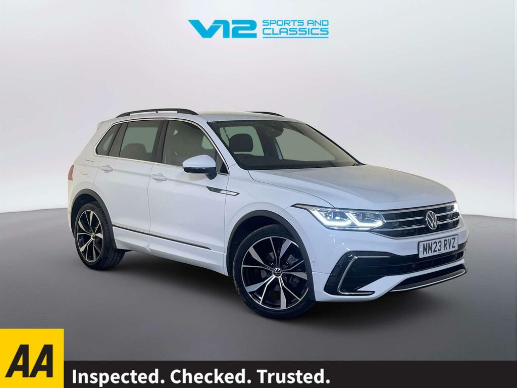 Volkswagen Tiguan 1.5 Tsi R-line Suv Dsg Euro 6 Ss 15 White