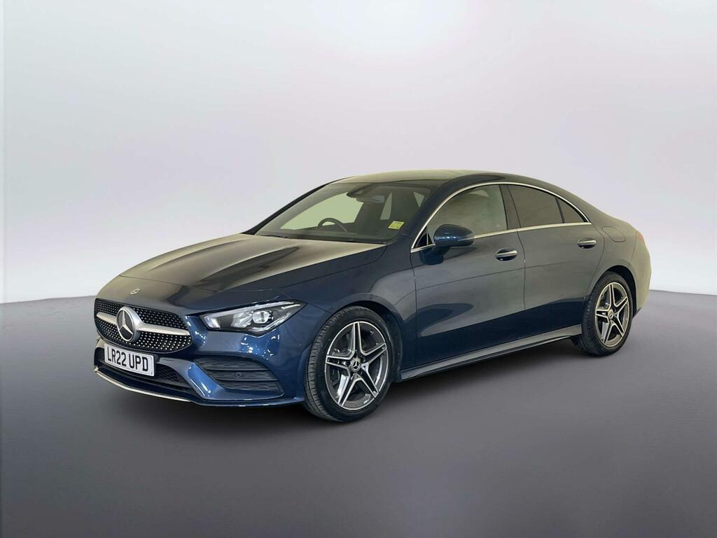 Mercedes-Benz CLA Class 2.0 Cla250 Amg Line Premium 2 Coupe 7 Blue #4
