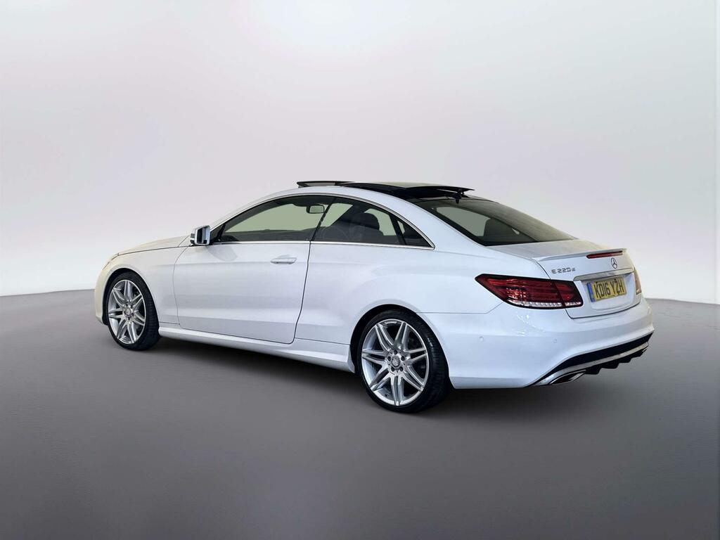 Mercedes-Benz E Class 2.1 E220d Amg Line Edition Coupe G-tron White #6