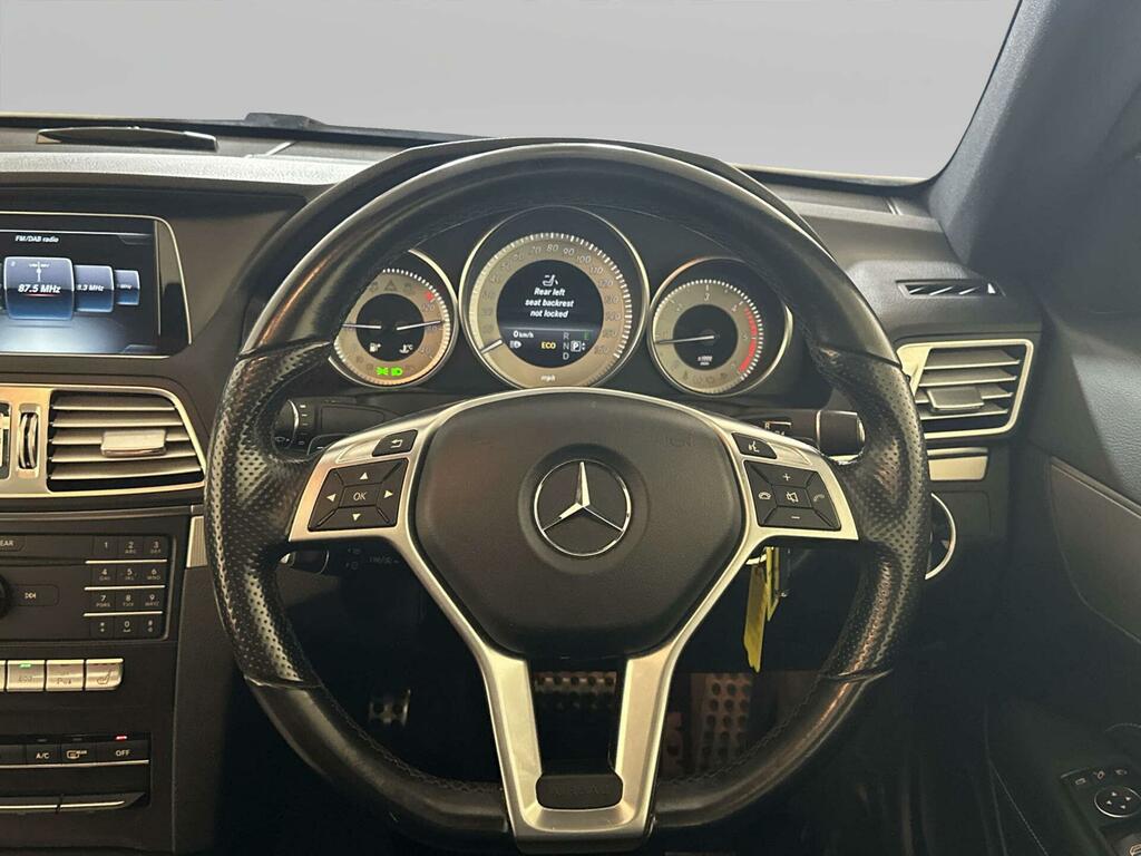 Mercedes-Benz E Class 2.0 E200 Amg Line Cabriolet G-tronic Euro 6 Ss Silver #14