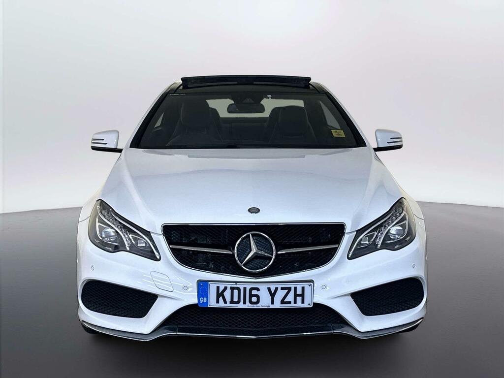 Mercedes-Benz E Class 2.1 E220d Amg Line Edition Coupe G-tron White #3