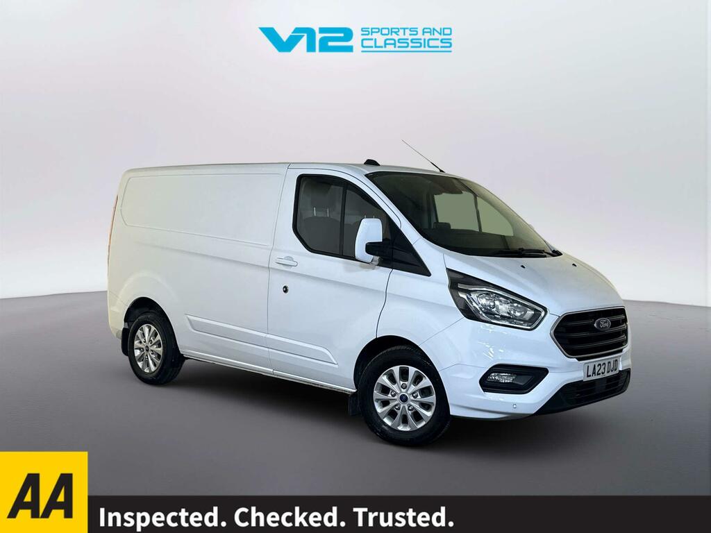 Ford Transit Custom 2.0 300 Ecoblue Limited Panel Van Manua White