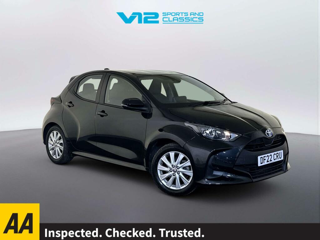 Toyota Yaris 1.5 Vvt-h Icon Hatchback Hybrid E-cvt E DF22CRU Black