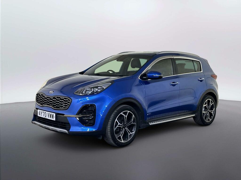 Kia Sportage 1.6 Crdi Mhev Gt-line Suv Hybrid Dct Aw Blue #4