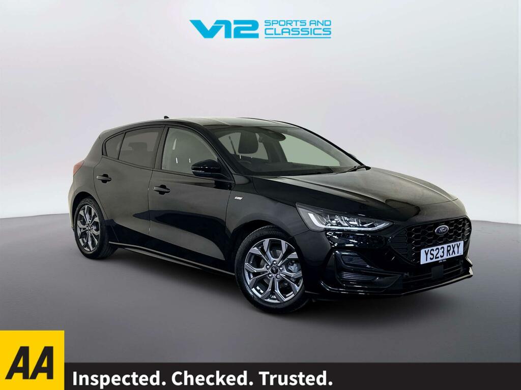Ford Focus 1.0T Ecoboost Mhev St-line Hatchback Hy Black