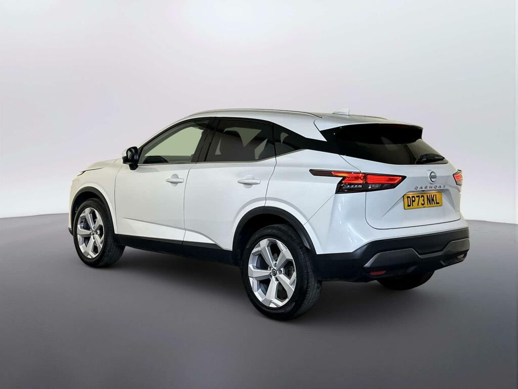 Nissan Qashqai 1.3 Dig-t Mhev Tekna Suv Hybrid Xtron E White #6