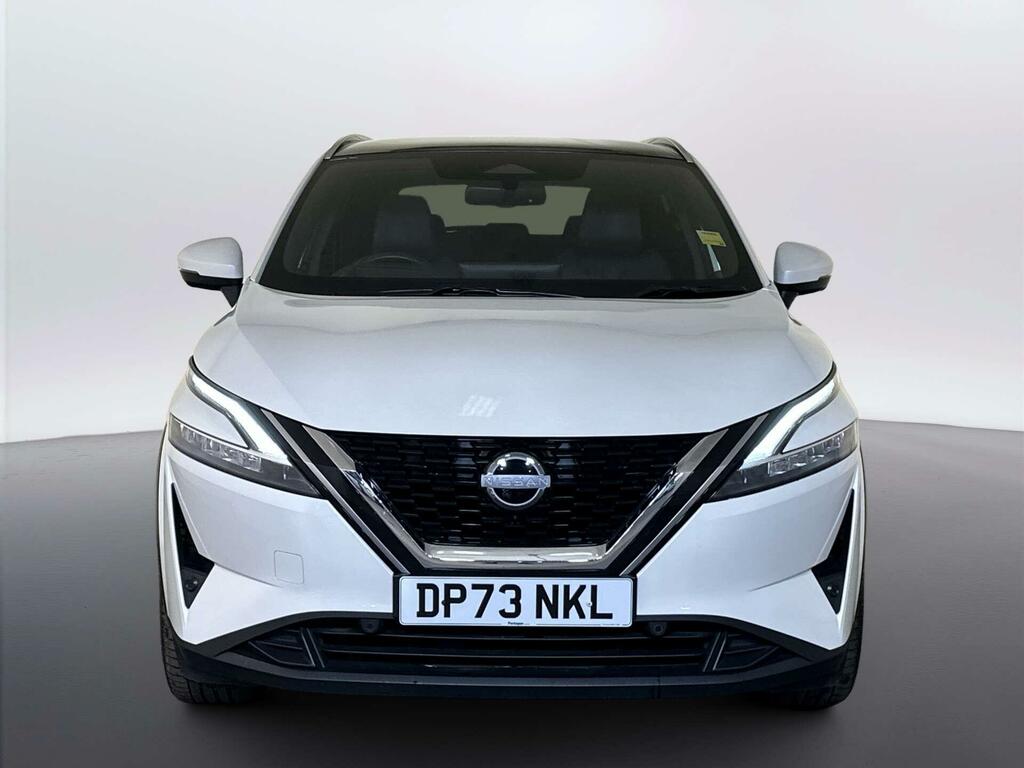Nissan Qashqai 1.3 Dig-t Mhev Tekna Suv Hybrid Xtron E White #3