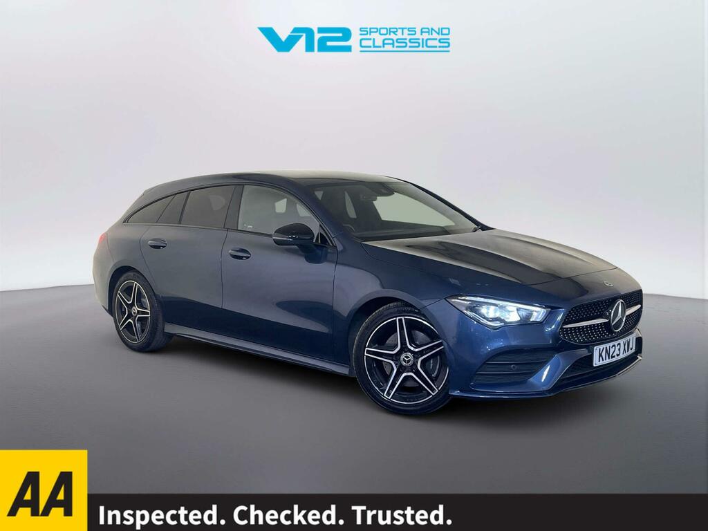 Mercedes-Benz CLA Class 1.3 Cla200 Amg Line Executive Shooting Brake Blue