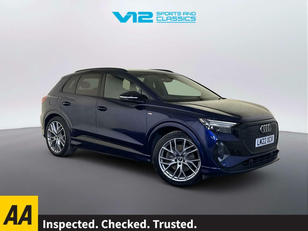 Audi Q4 E Tron 50 Edition 1 Suv Quattro 82Kwh Blue