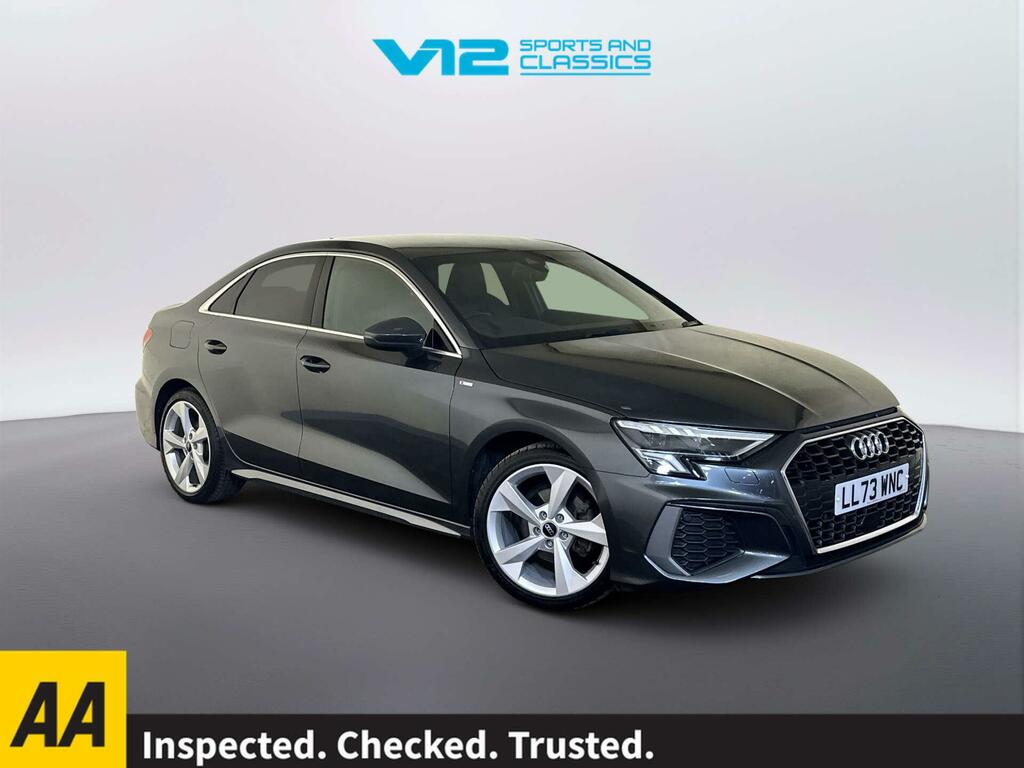 Audi A3 1.0 Tfsi 30 S Line Saloon S Tronic Euro Grey