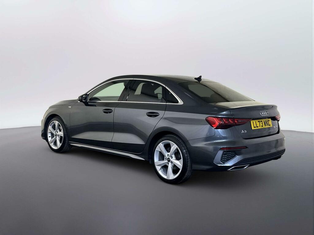 Audi A3 1.0 Tfsi 30 S Line Saloon S Tronic Euro LL73WNC Grey #6