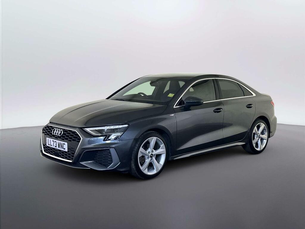 Audi A3 1.0 Tfsi 30 S Line Saloon S Tronic Euro LL73WNC Grey #4