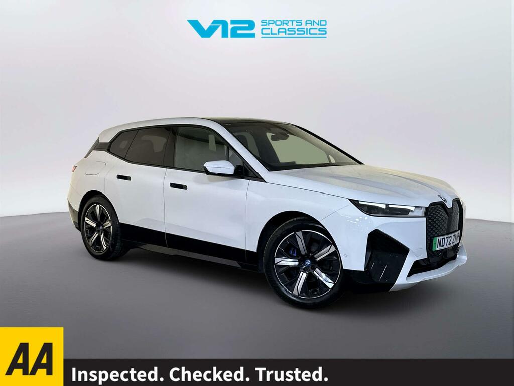 BMW iX 40 76.6Kwh M Sport Edition Suv X White
