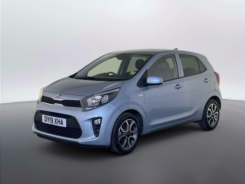 Kia Picanto 1.0 Wave Hatchback Euro 6 66 Bh Blue #4