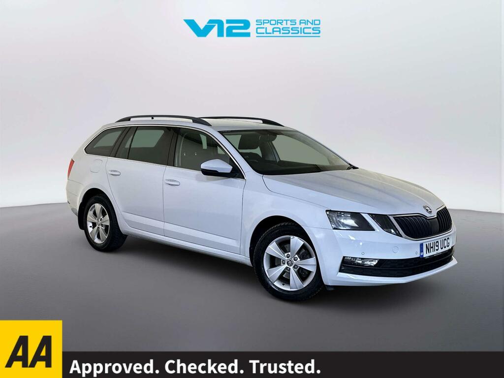 Skoda Octavia 1.0 Tsi Gpf Se Technology Estate Dsg Eu White