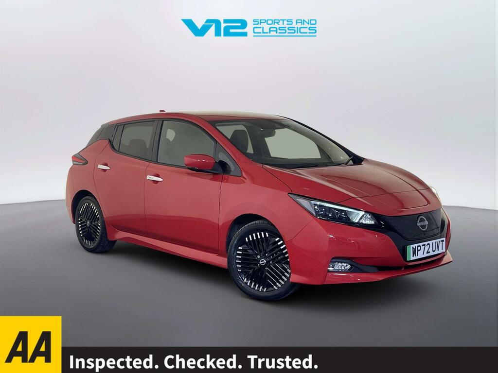 Nissan Leaf 39Kwh Tekna Hatchback 150 Ps Red