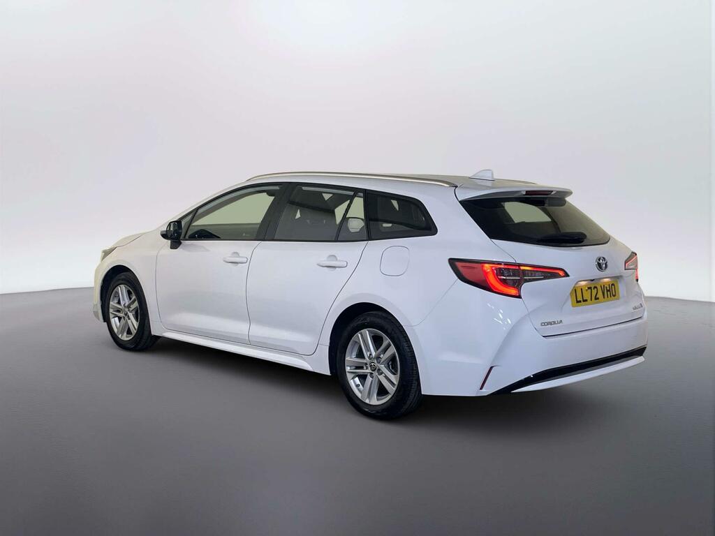 Toyota Corolla 1.8 Vvt-h Icon Touring Sports Hybrid Cv White #6
