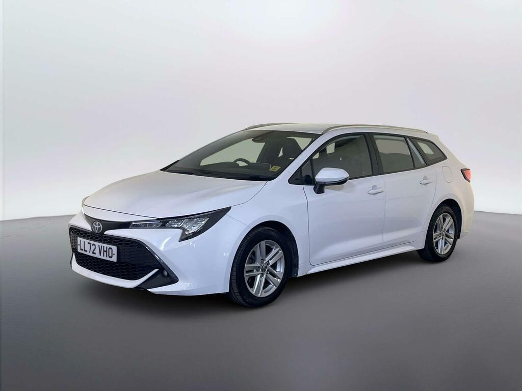 Toyota Corolla 1.8 Vvt-h Icon Touring Sports Hybrid Cv White #4