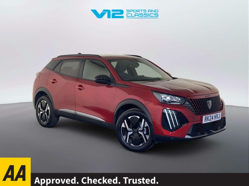 Peugeot 2008 1.2 Puretech Allure Suv Euro 6 Red
