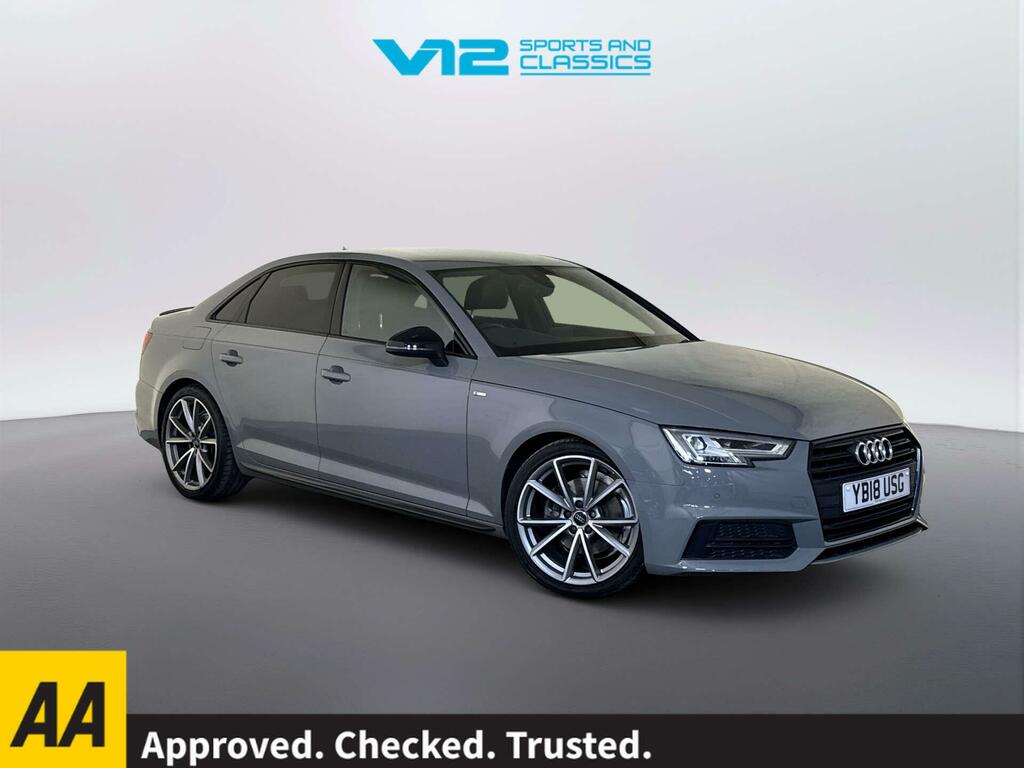 Audi A4 1.4 Tfsi Black Edition Saloon Eu Grey