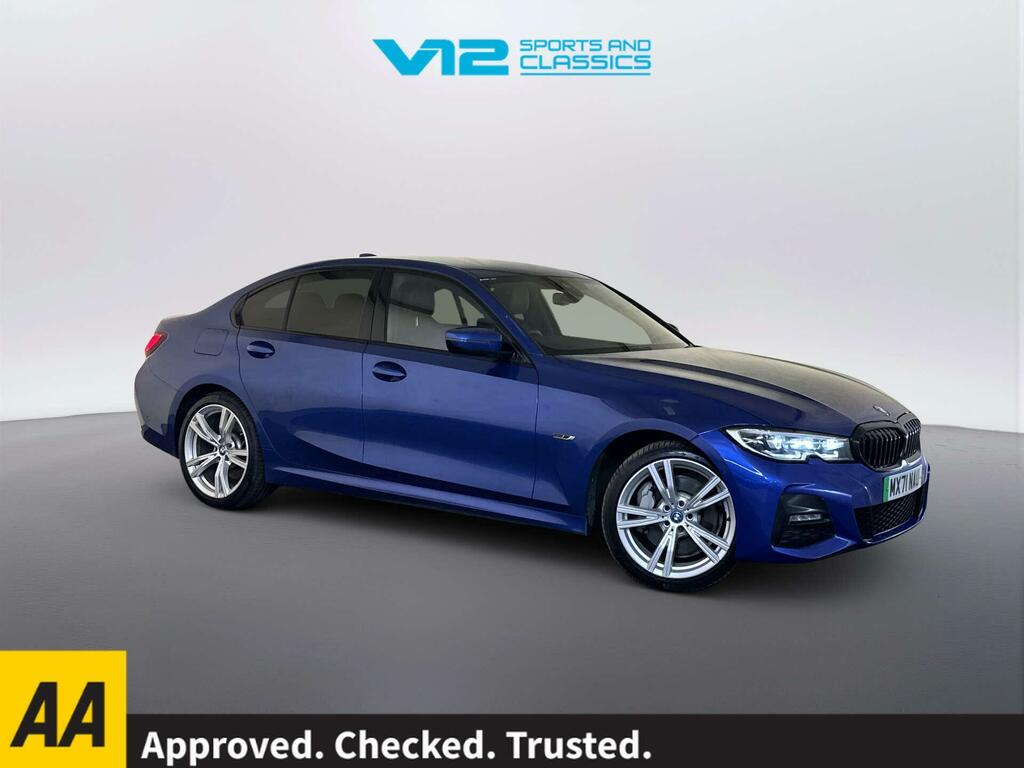 BMW 3 Series 2.0 330E 12Kwh M Sport Saloon Plug-in H Blue