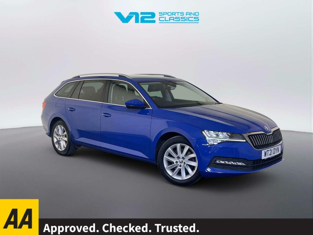 Skoda Superb 1.5 Tsi Act Se Technology Estate Dsg Eu Blue