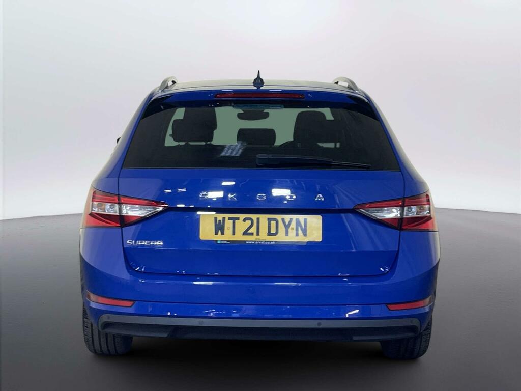 Skoda Superb Se Technology Blue #7