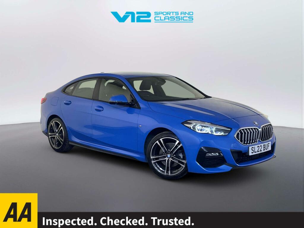 BMW 2 Series Gran Coupe 1.5 218I M Sport Saloon Euro 6 Blue