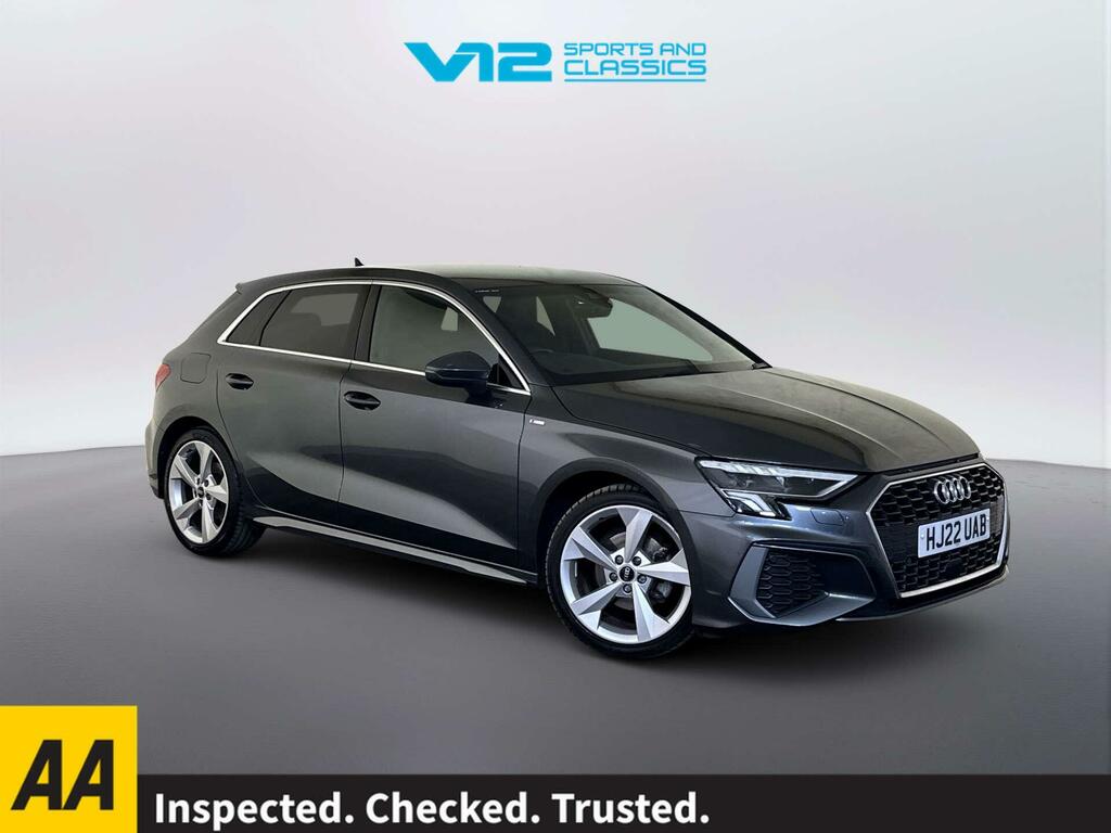 Audi A3 1.5 Tfsi 35 S Line Sportback Eur Grey