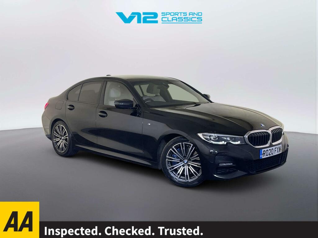 BMW 3 Series 3.0 330D M Sport Saloon Euro 6 S RO20FXW Black