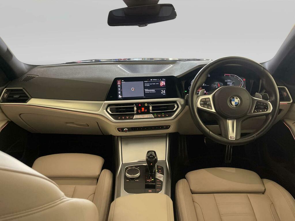 BMW 3 Series 3.0 330D M Sport Saloon Euro 6 S RO20FXW Black #2