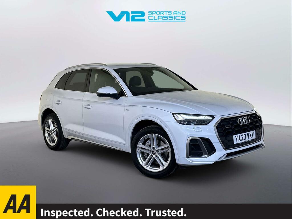 Audi Q5 2.0 Tfsi 45 S Line Suv S Tronic Quattro White