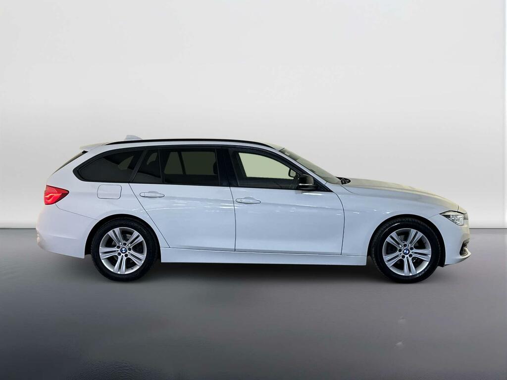 BMW 3 Series Saloon White #9