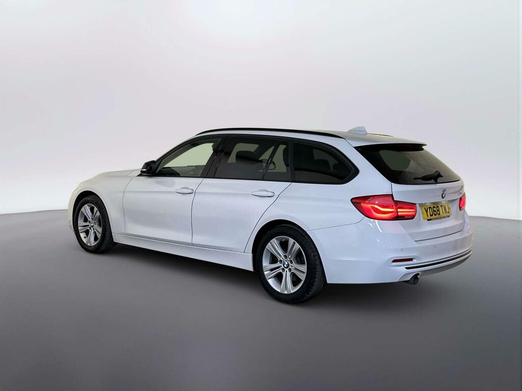 BMW 3 Series Saloon White #6