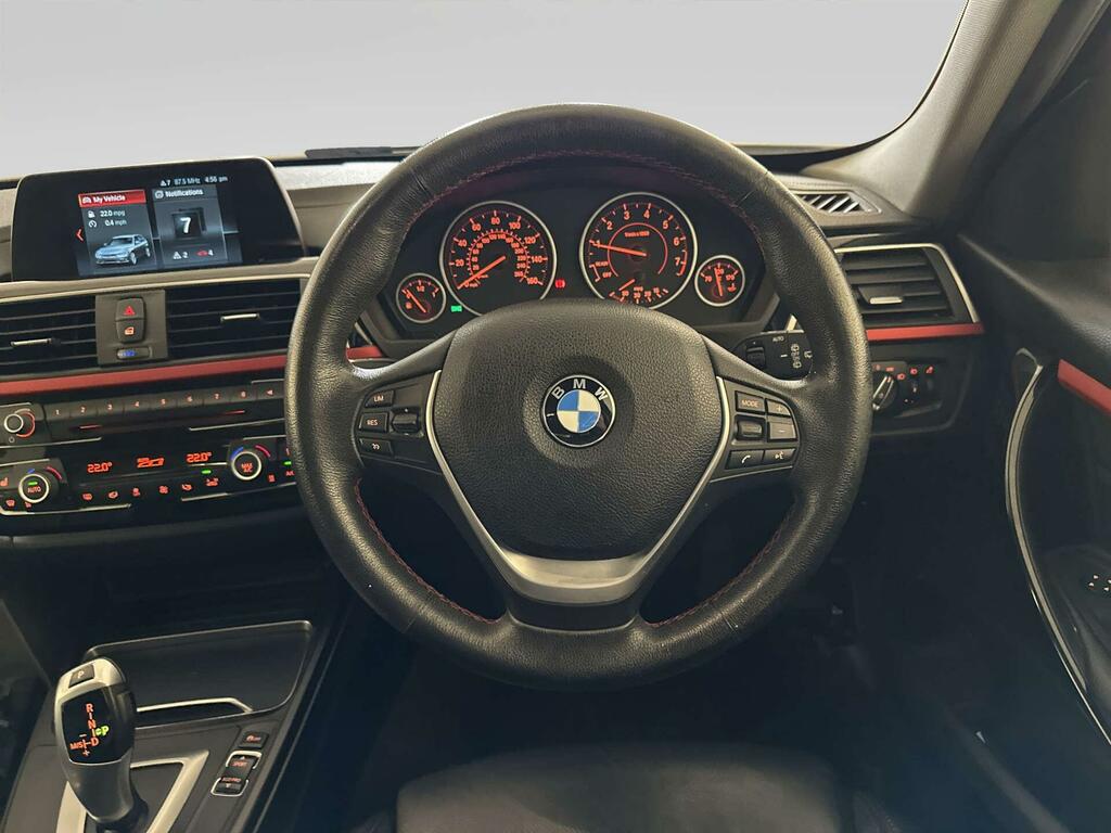 BMW 3 Series Saloon White #14