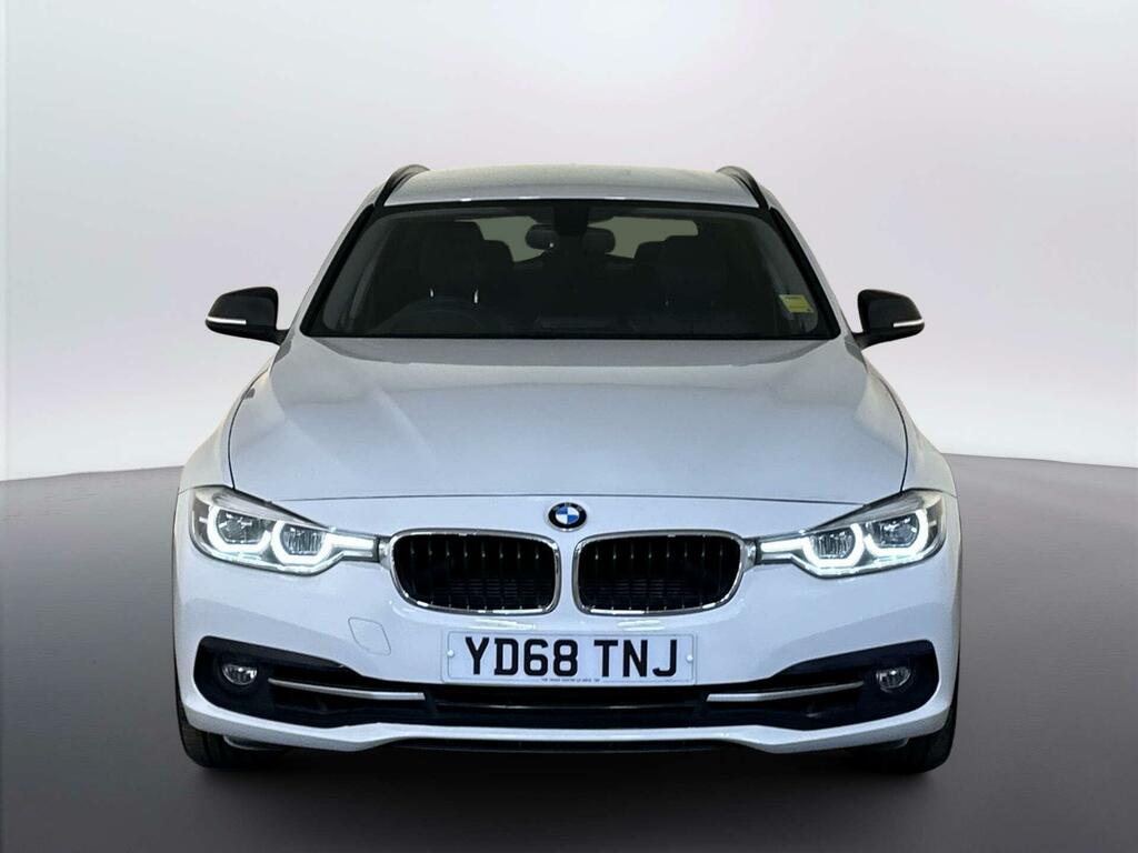 BMW 3 Series Saloon White #3