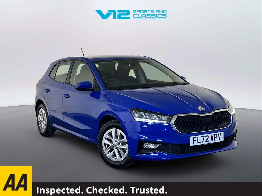 Skoda Fabia 1.0 Mpi Se Comfort Hatchback Eur Blue