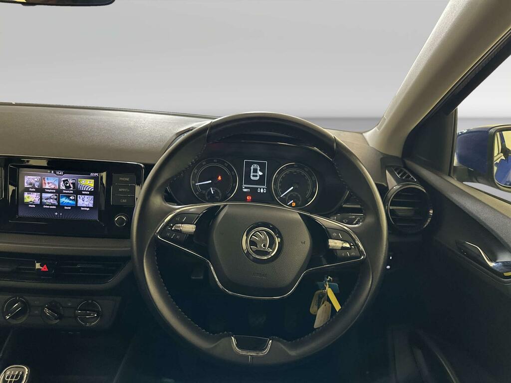 Skoda Fabia Petrol Blue #14