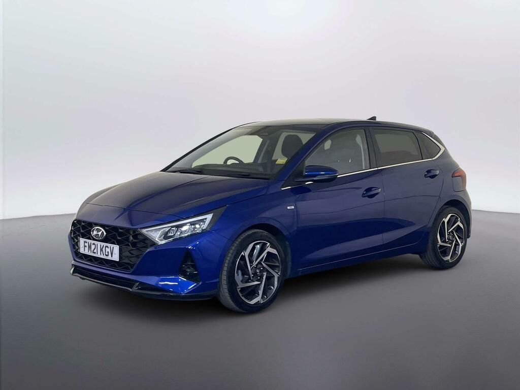 Hyundai I20 1.0 T-gdi Mhev Premium Hatchback Hybrid Blue #4