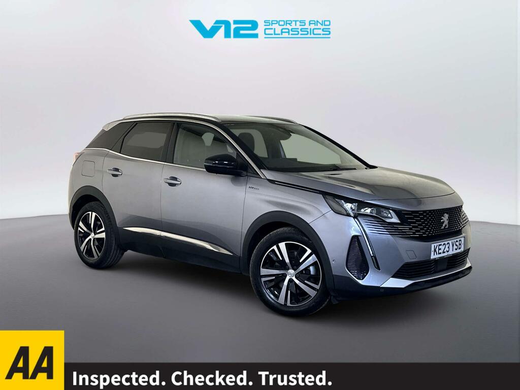 Peugeot 3008 1.6 13.2Kwh Gt Suv Plug-in Hybrid E-eat Grey