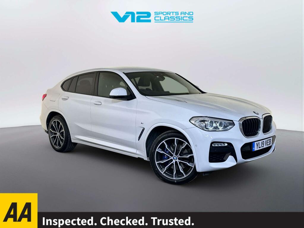 BMW X4 2.0 20D M Sport Suv Xdrive Euro 6 White