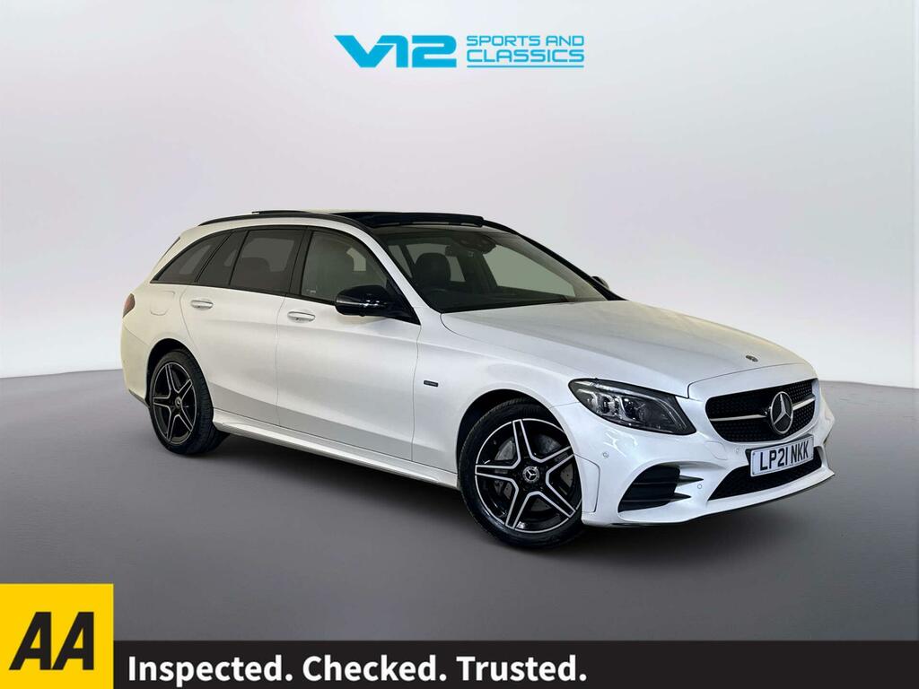 Mercedes-Benz C Class 2.0 C300de 13.5Kwh Amg Line Night Edition Premium White
