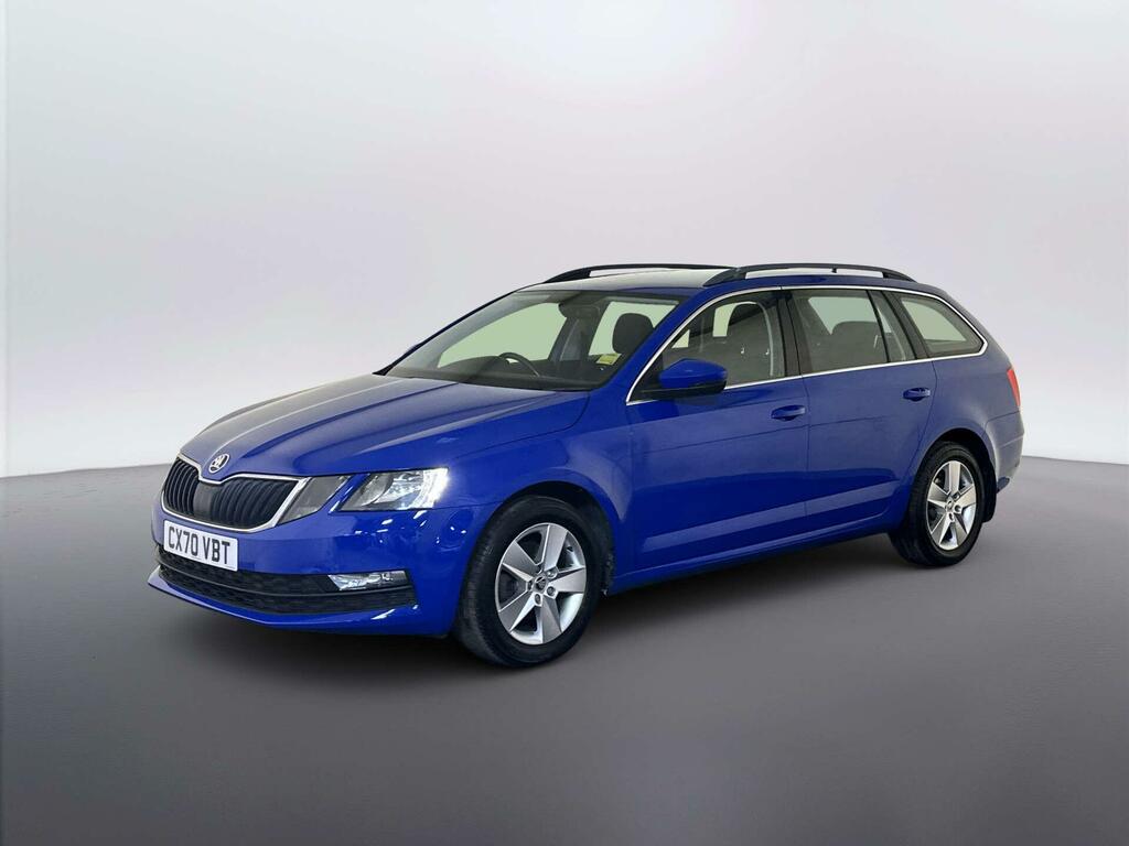 Skoda Octavia 1.6 Tdi Se Technology Estate Eur Blue #4